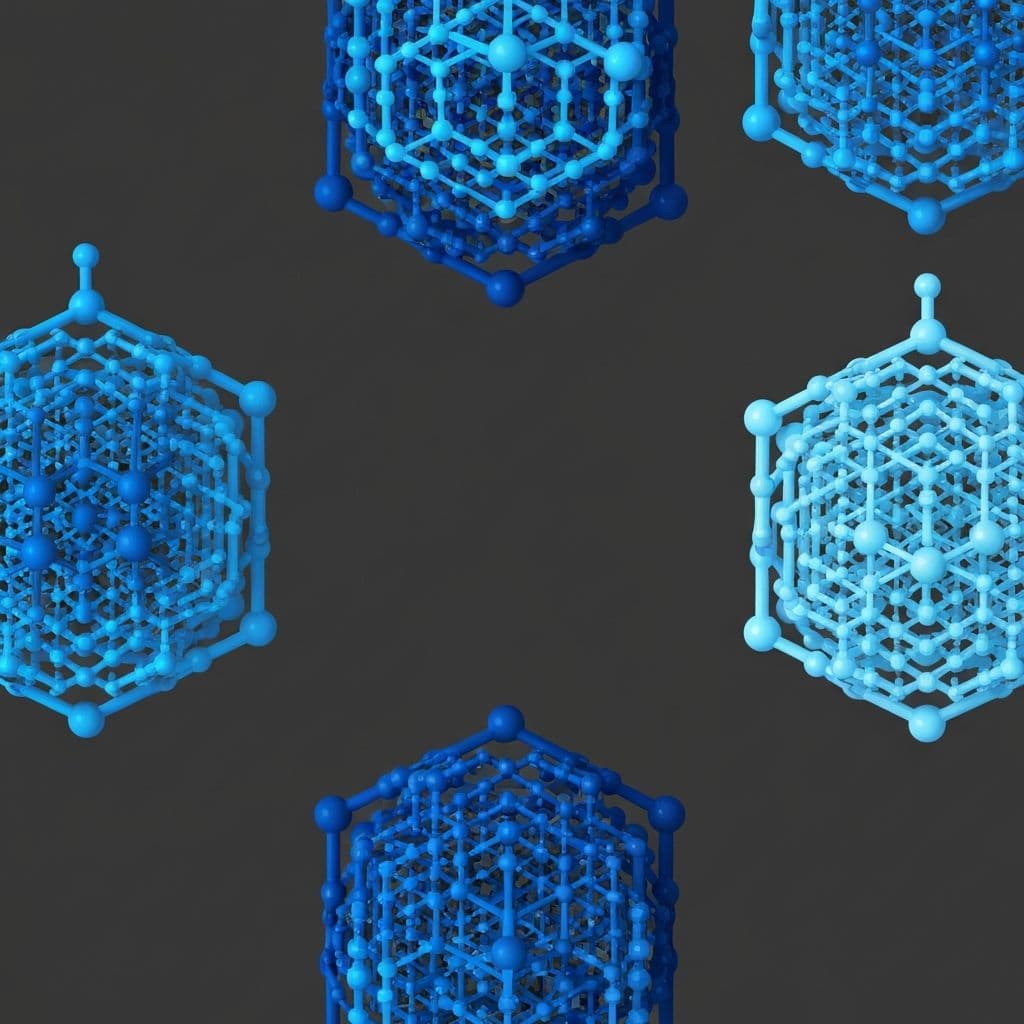 Molecular network graphic as a closing community motif