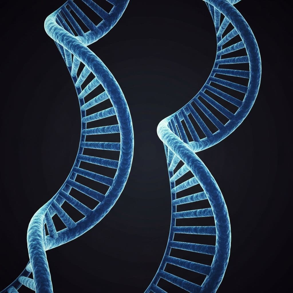 DNA helix visualization representing personalized nutrition science