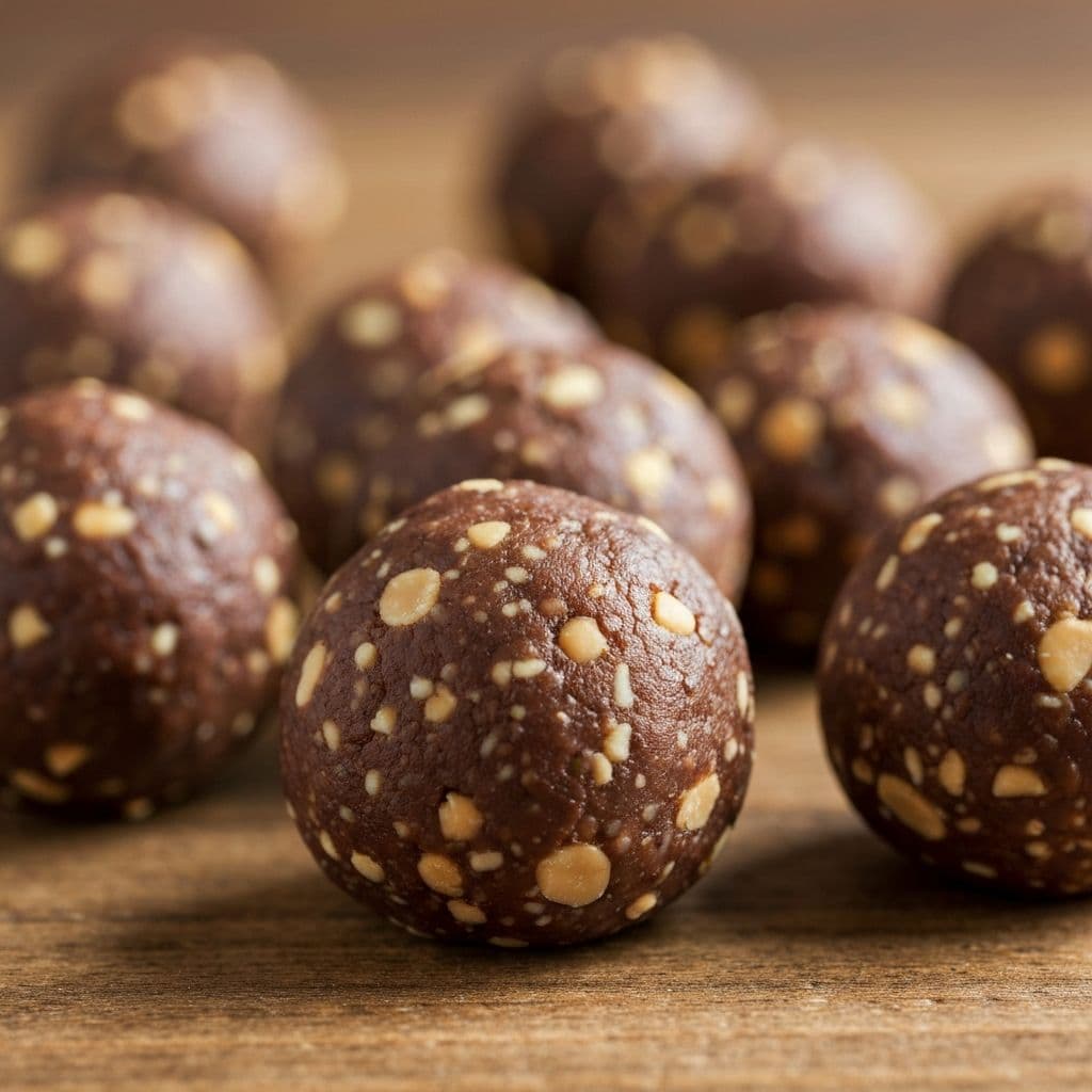 Homemade protein energy balls