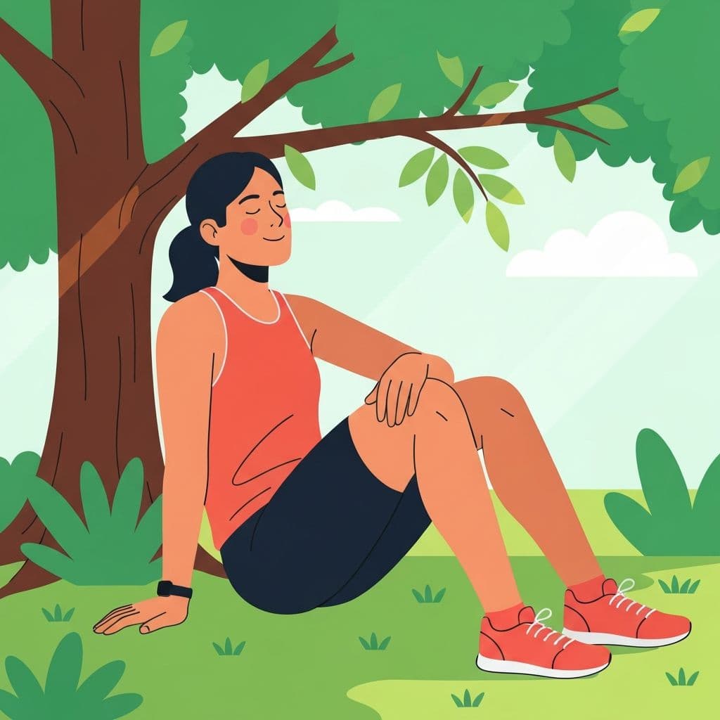 Deload training and recovery-focused gym session
